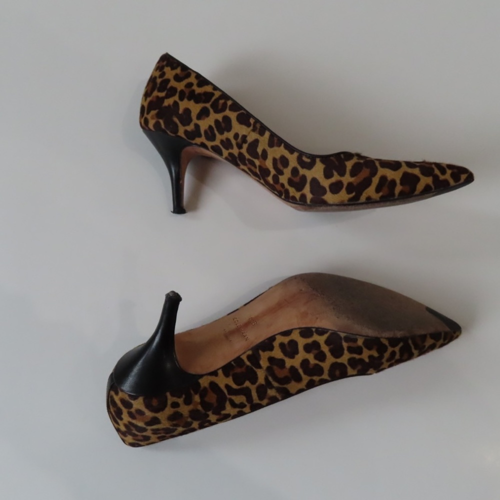 Cole Haan Giraffe Print Heels size 6.5 - Picture 8 of 16
